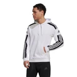 Adidas Performance Herren Squadra21 Hoody Weiß Schwarz -Sportbekleidung adidas Performance Herren Squadra21 Hoody weiss schwarz 13364 2