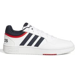 Adidas Performance Hoops 3.0 Sneaker Weiß Schwarz Rot
