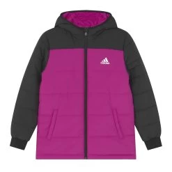 Adidas Performance Padded Jacket Kinder Steppjacke Schwarz Lila H45028