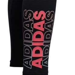 Adidas Performance Tight Leggings Kinder Schwarz Pink EH4086 -Sportbekleidung adidas Performance Tight Leggings Kinder schwarz pink EH4086 11868 2