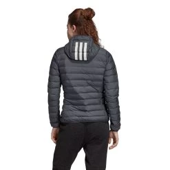 Adidas Performance Varilite 3S Hooded Jacket Damenjacke Grau DZ1520 17 Adidas Performance Varilite 3S Hooded Jacket Damenjacke Grau DZ1520 -Sportbekleidung adidas Performance Varilite 3S Hooded Jacket Damenjacke grau DZ1520 12317 5