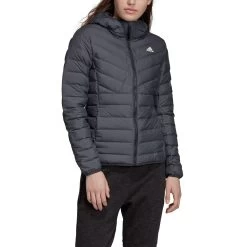 Adidas Performance Varilite 3S Hooded Jacket Damenjacke Grau DZ1520 18 Adidas Performance Varilite 3S Hooded Jacket Damenjacke Grau DZ1520 -Sportbekleidung adidas Performance Varilite 3S Hooded Jacket Damenjacke grau DZ1520 12317 6
