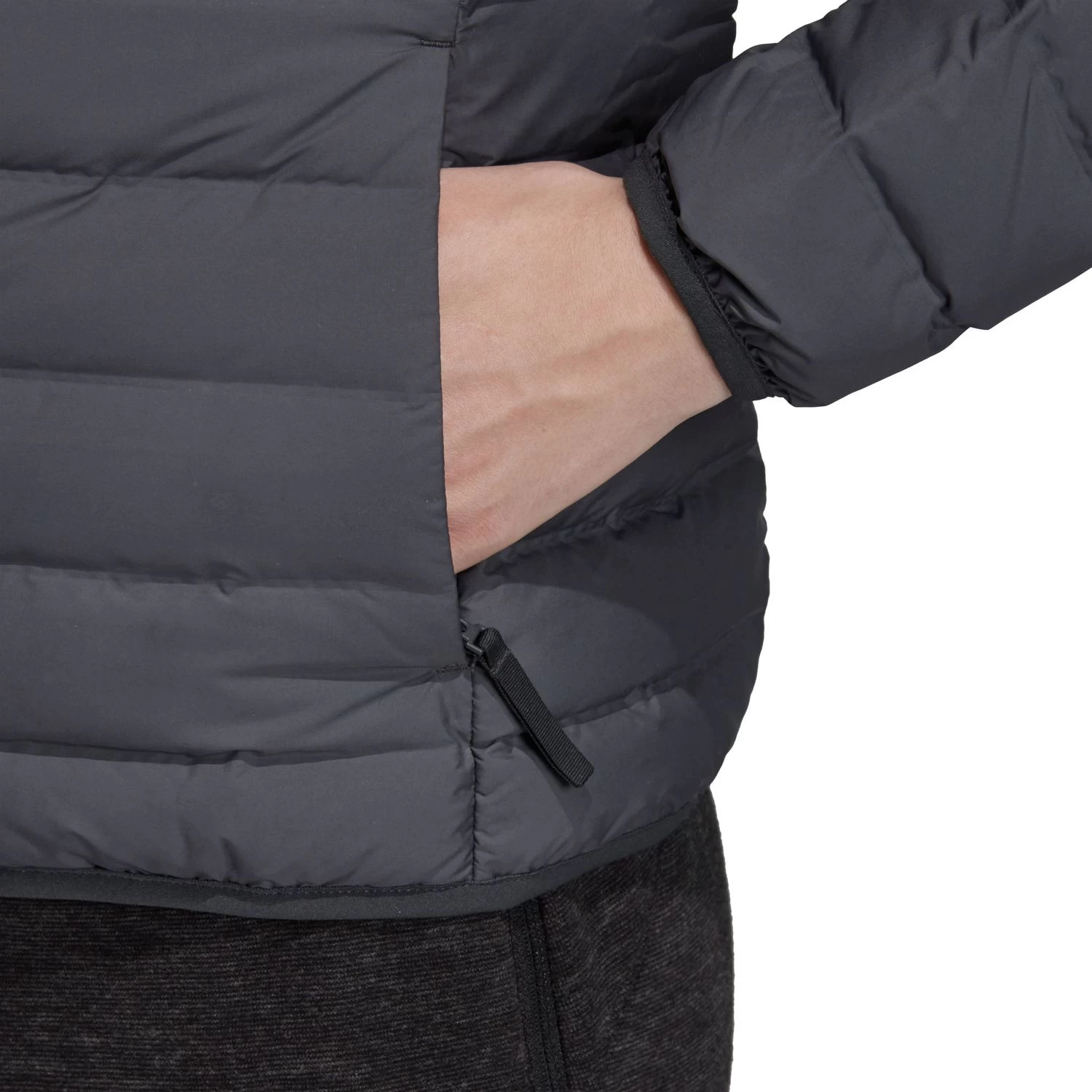 Adidas Performance Varilite 3S Hooded Jacket Damenjacke Grau DZ1520 11 Adidas Performance Varilite 3S Hooded Jacket Damenjacke Grau DZ1520 – Bild 9