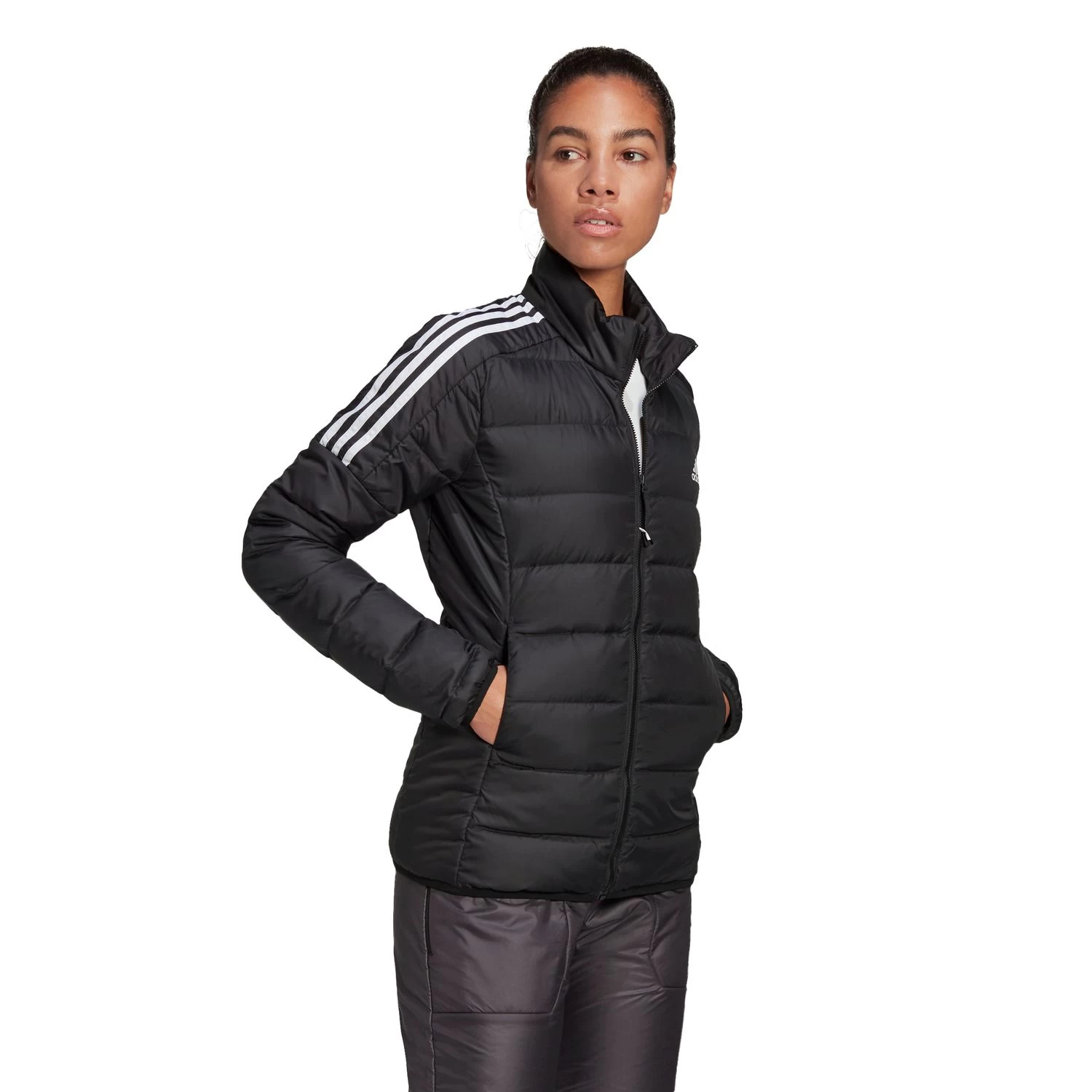 Adidas Performance W Essential Down Jacket Daunenjacke Schwarz Damen GH4593 8 Adidas Performance W Essential Down Jacket Daunenjacke Schwarz Damen GH4593 – Bild 6