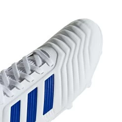 Adidas Predator 19.3 FG J Kinder Fußballschuhe Weiß Blau CM8535 -Sportbekleidung adidas Predator 19 3 FG J Kinder Fussballschuhe weiss blau CM8535 11727 6
