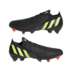 Adidas Herren Fußballschuhe Predator EDGE.1 FG GW1023 Und GW1024 -Sportbekleidung adidas Predator EDGE 1 FG Fussballschuhe schwarz gelb weiss 14575 6