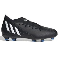 Adidas Predator Edge.3 FG J Fußballschuh Schwarz Weiß GW2360