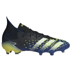 Adidas Predator Freak 1 FG Herren Fußballschuh Schwarz Blau Gelb