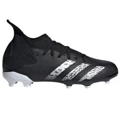 Adidas Predator Freak.3 FG J Fußballschuh Schwarz Weiß FY1031