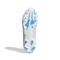 Adidas X Speedflow.3 LL FG J Kinder Fußball Nockenschuhe Weiß Blau -Sportbekleidung adidas X Speedflow 3 LL FG J Kinder Fussball Nockenschuhe weiss blau 14465 3