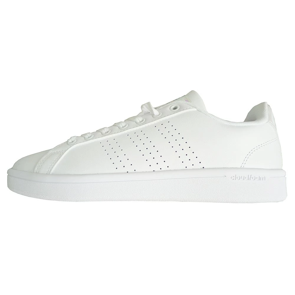 Adidas Neo Cloudfoam Advantage Clean Sneaker Damen Weiß 3 Adidas Neo Cloudfoam Advantage Clean Sneaker Damen Weiß