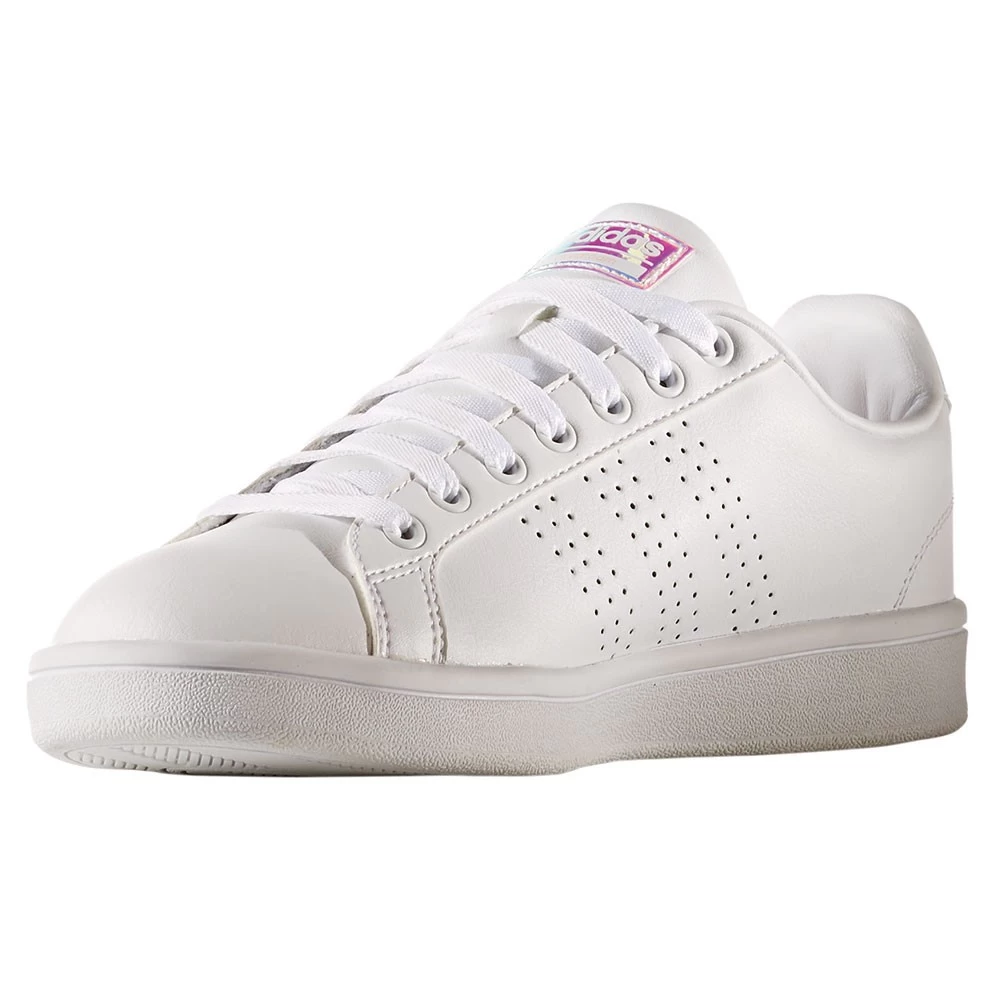 Adidas Neo Cloudfoam Advantage Clean Sneaker Damen Weiß 7 Adidas Neo Cloudfoam Advantage Clean Sneaker Damen Weiß – Bild 5