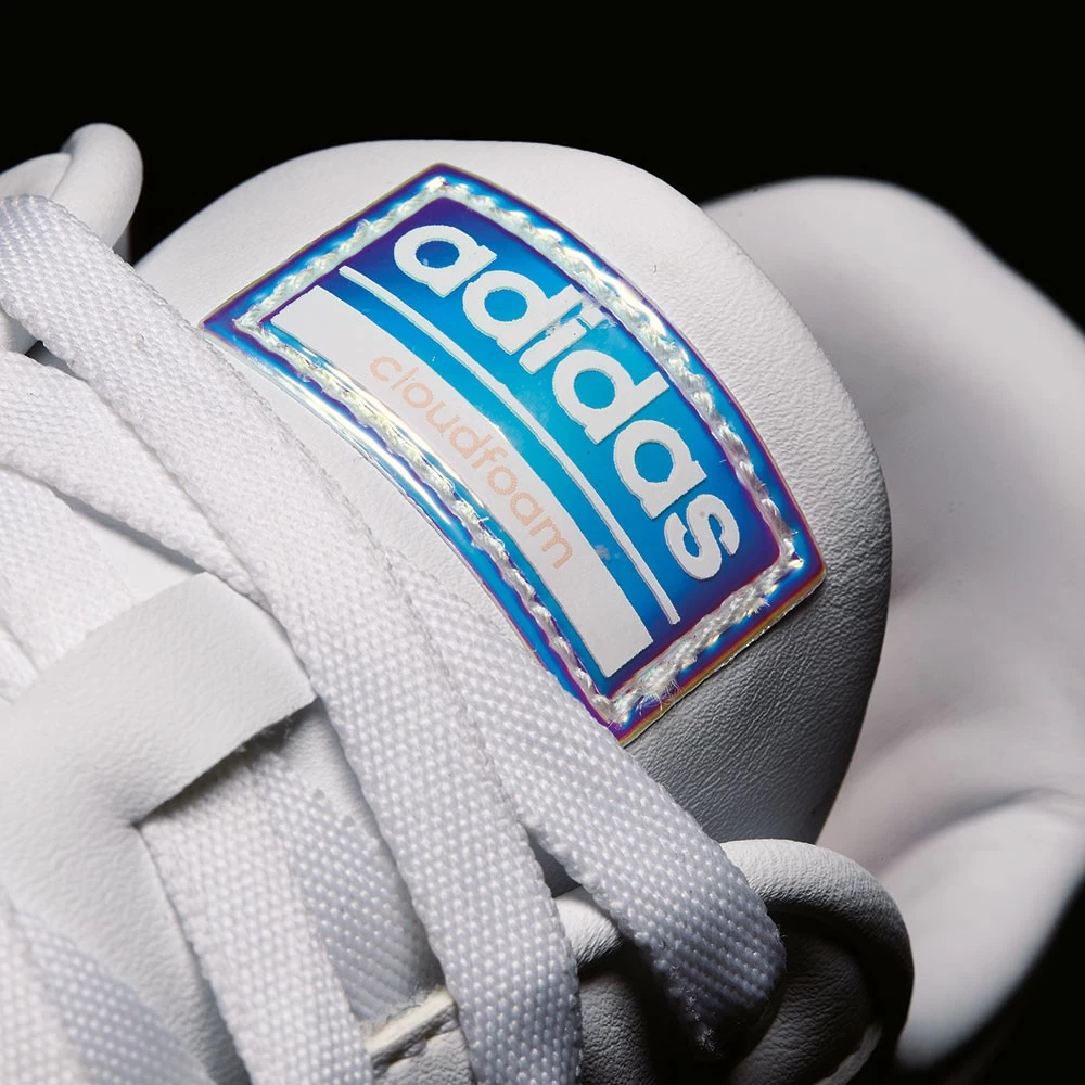 Adidas Neo Cloudfoam Advantage Clean Sneaker Damen Weiß 11 Adidas Neo Cloudfoam Advantage Clean Sneaker Damen Weiß – Bild 9